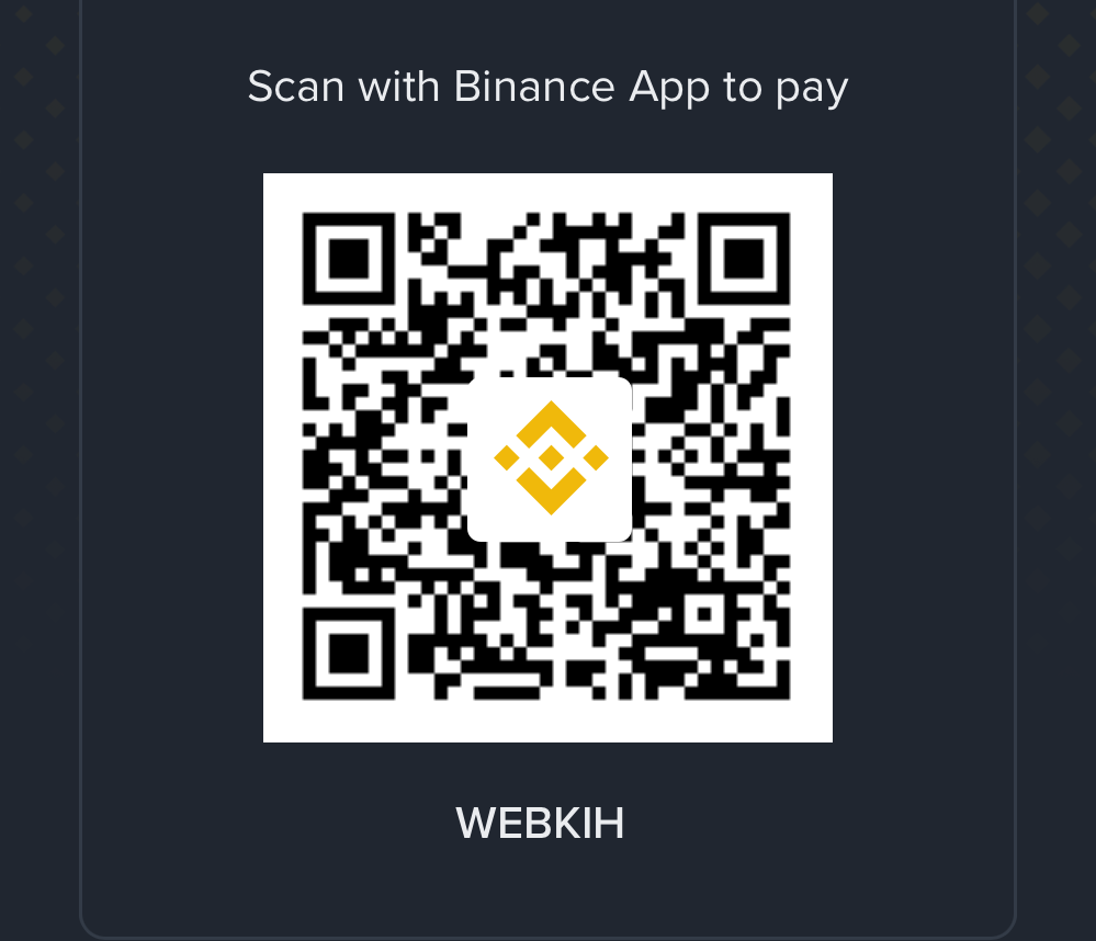 Binance Pay QR code